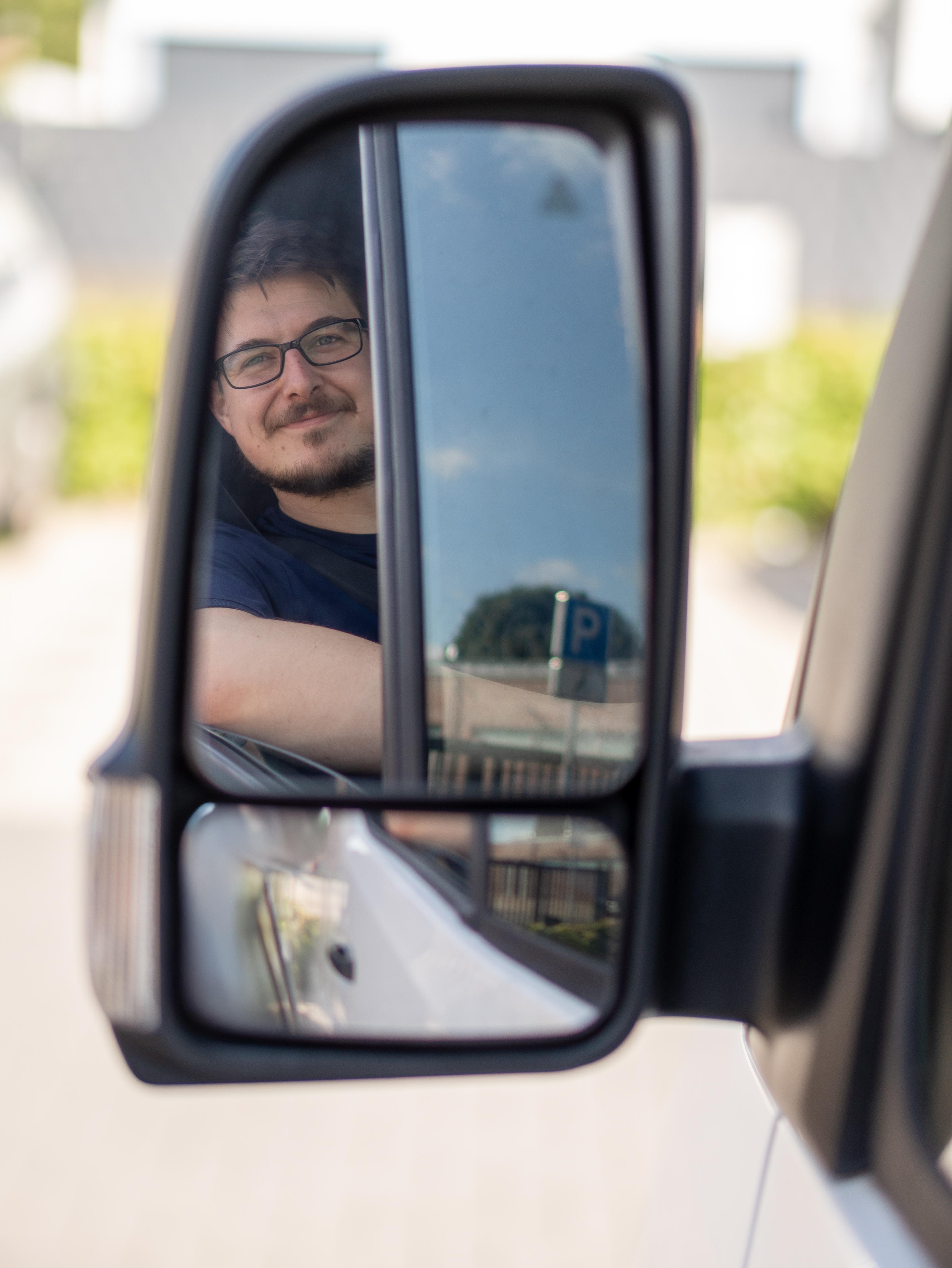 Mensch hinter dem Betrieb