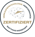 Zertifizierungslogo mit Gehirn-Symbol und den Worten „Zertifiziert Verkaufspsychologie Performance Matthias Niggehoff“.