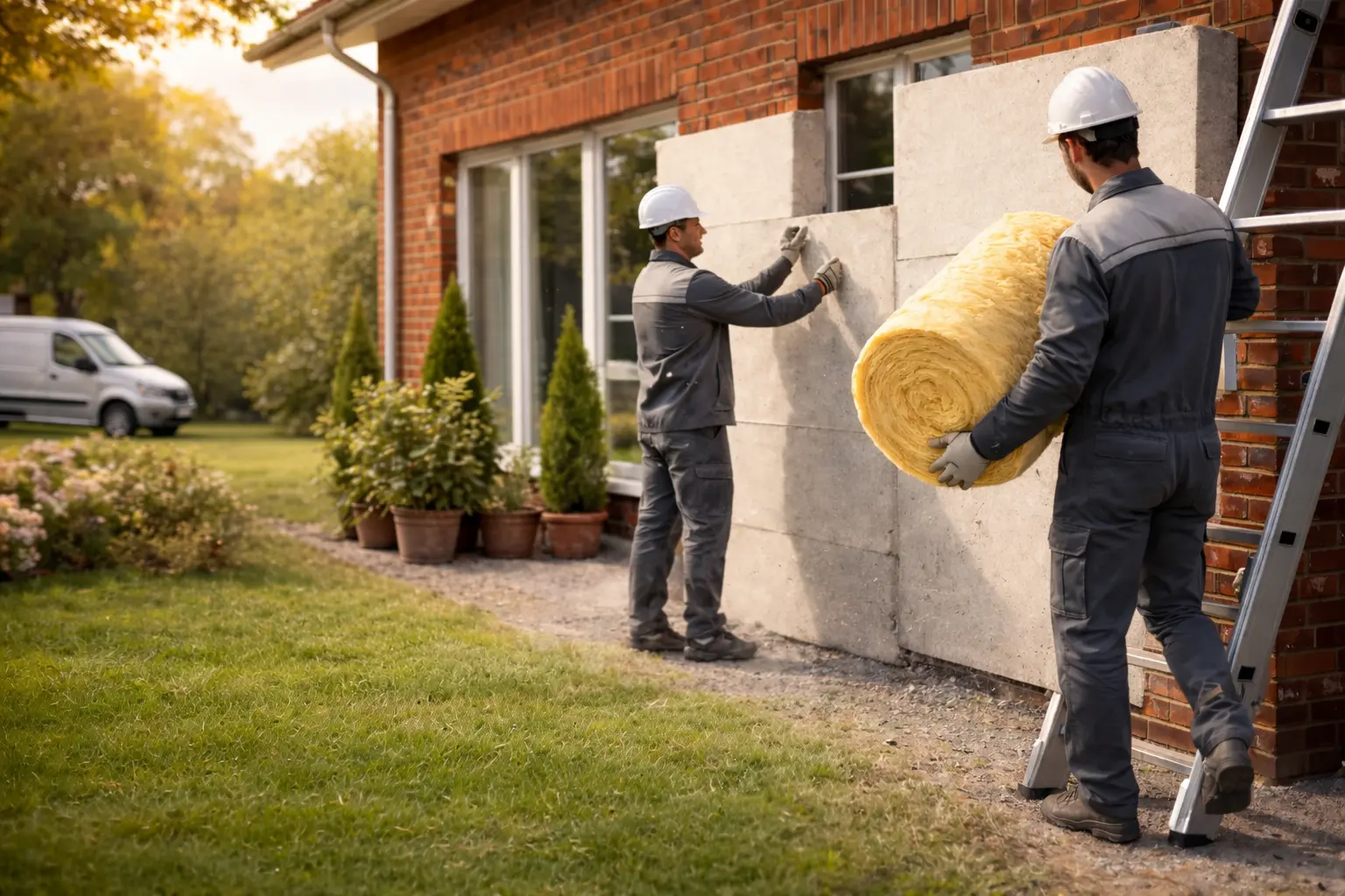 Knauf Supafil Dämmmaterial Struktur
