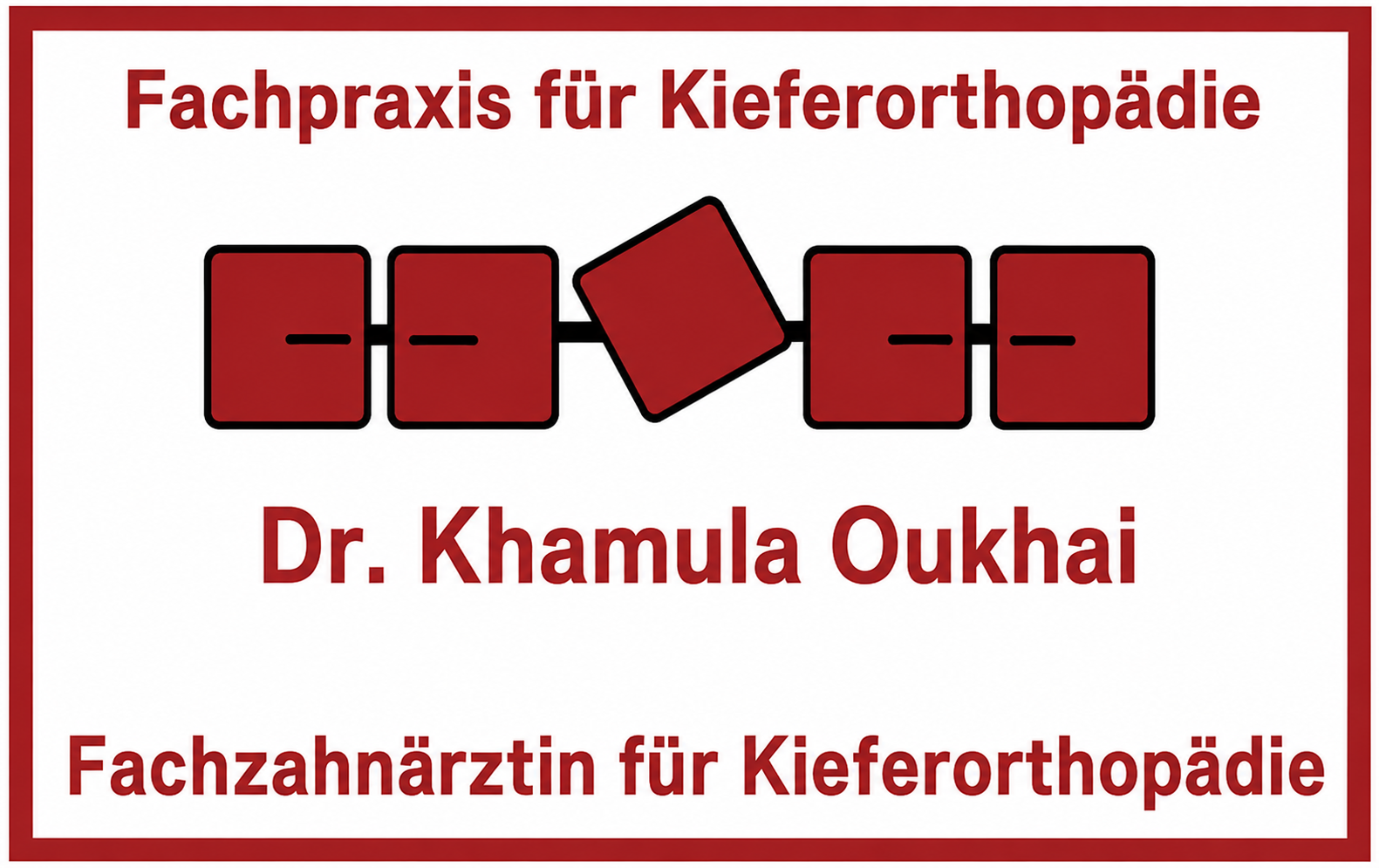 Logo Kieferorthopädie Brake – Dr. Oukhai