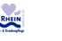 Logo: "I <3 RHEIN GmbH & Co. KG" mit Herz und Wellen, darunter "Ambulante Senioren- & Krankenpflege".