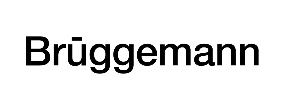 Das Wort „Brüggemann“ in schwarzer Schrift auf weißem Hintergrund.