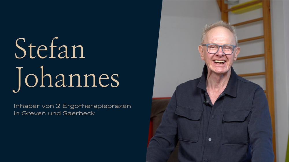 Stefan Johannes, Inhaber von 2 Ergotherapiepraxen