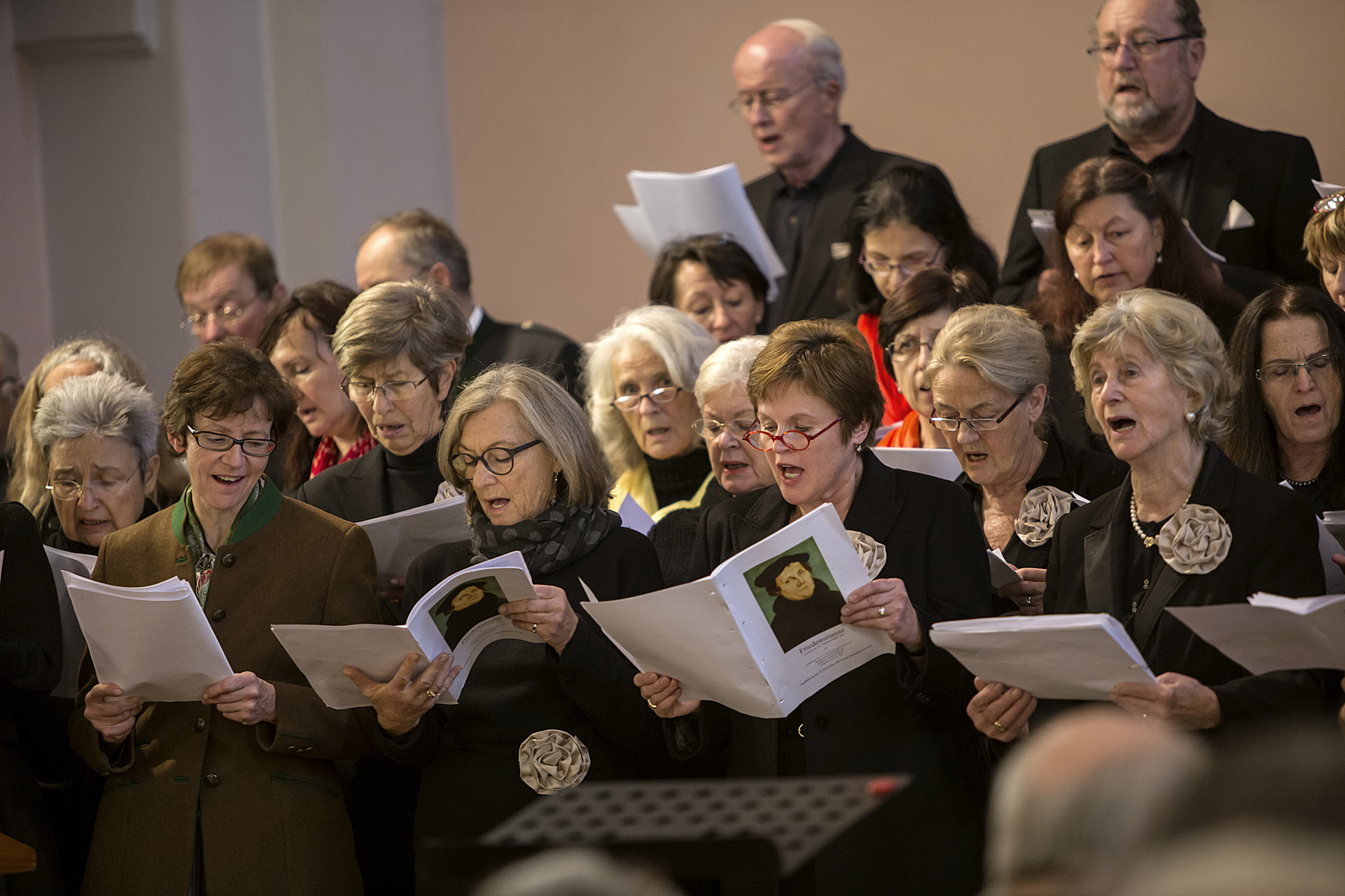 Christian Dreo's peace mass performed in the Heilandskirche, Voices of Spirit 2017, Graz