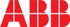 Rotes ABB-Logo mit weißen Linien, die die Buchstaben in Quadrate unterteilen.