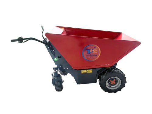 Neuer elektrischer Mini-Dumper EDCX-500 aus der aktuellen Lieferung