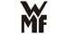 Schwarzes WMF Logo auf weißem Hintergrund mit den ineinandergreifenden Buchstaben W, M und F.