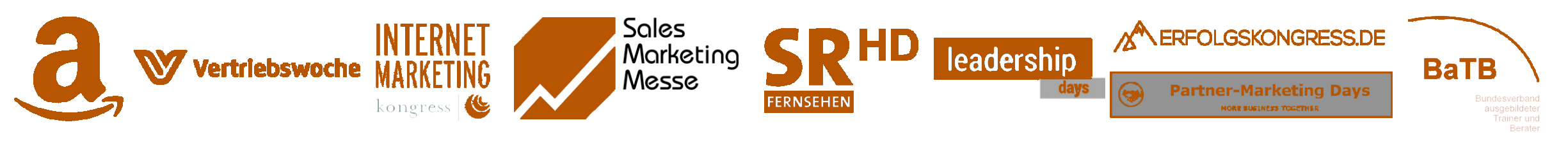 Bekannt aus: Amazon, Webgains, BVDW, SMX, OMR, SEO, Affiliate Conference, Partner Marketing Days