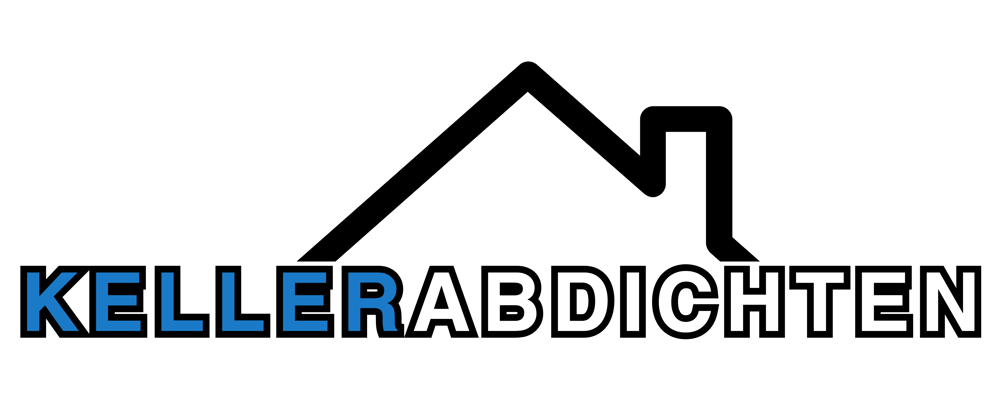 Logo "BAUCHECK 24" in Weiß und Blau mit einer schwarzen Dachkontur.