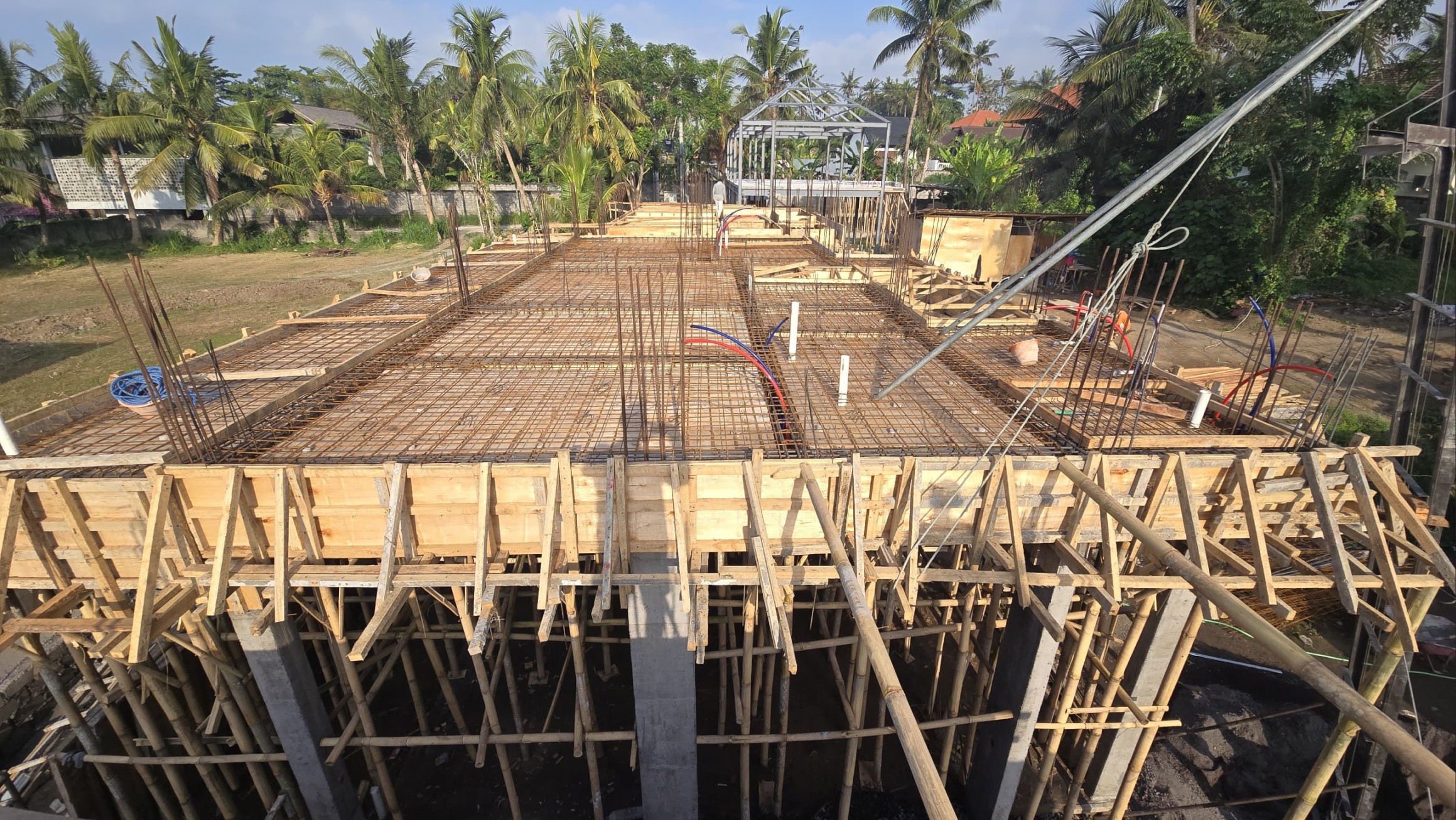 Vom Grundstück zum gebauten Ort.