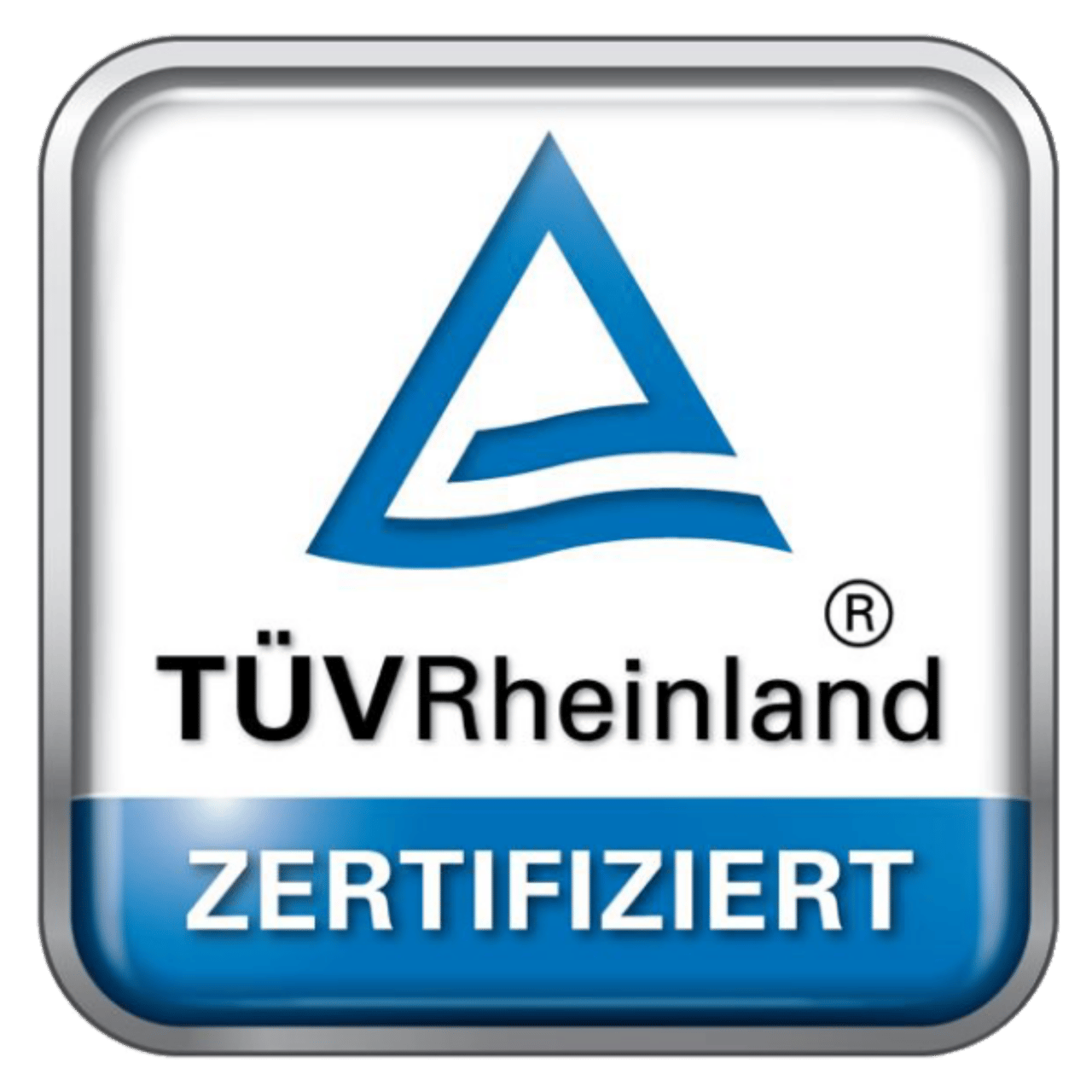 TÜV Rheinland Zertifiziert