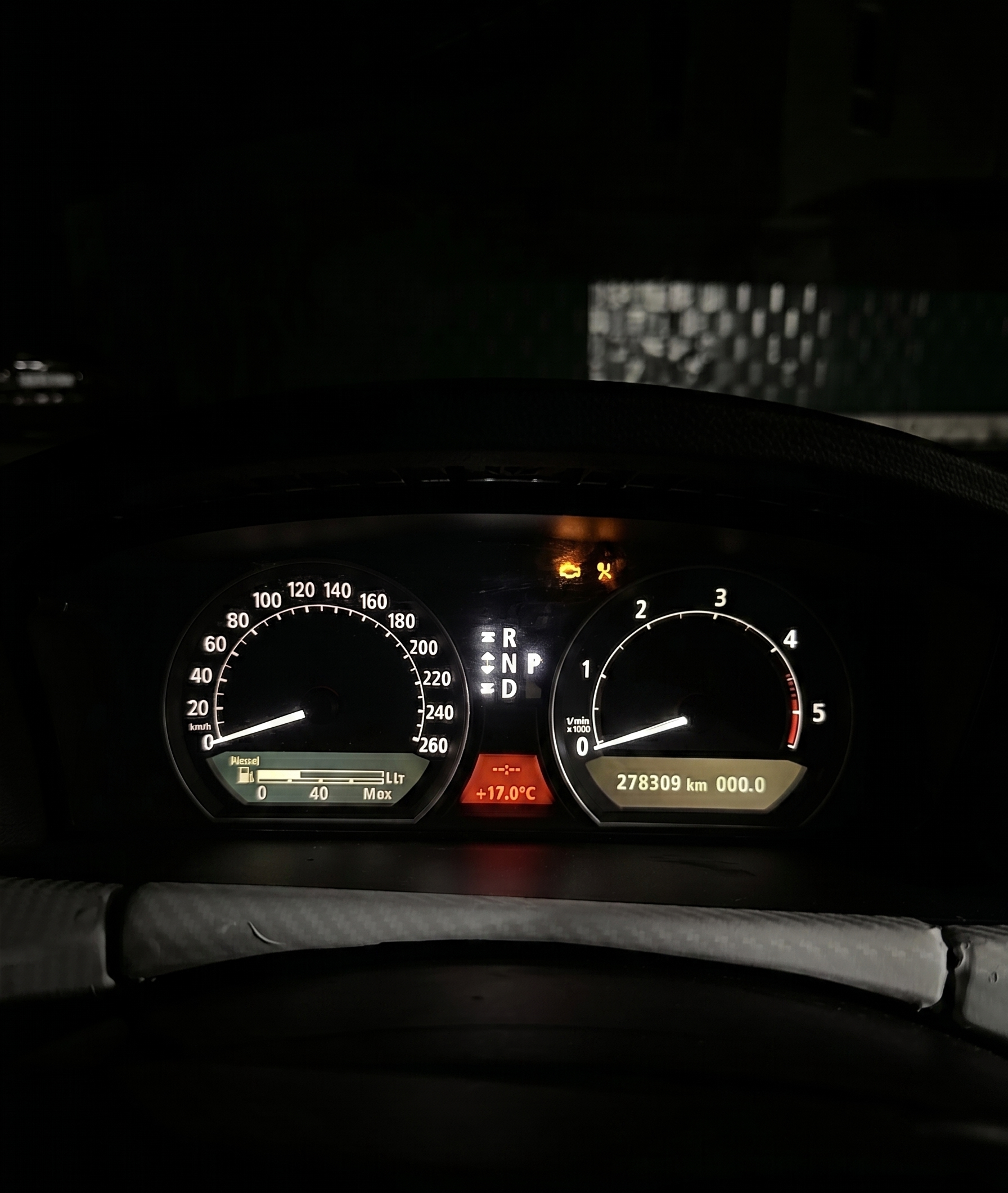 BMW E65 Weiße Nadeln Ohne Display