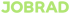 Grüner Text "JOBRAD" auf dunklem Hintergrund.