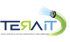 TERA IT Logo mit Glasfaserkabel und dem Text "DATA CENTRE & OFFICE INFRASTRUCTURE SERVICES".