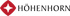 Logo: Ein rotes Quadrat mit abgerundeten Ecken und einem weißen, sternförmigen Symbol. Rechts daneben steht "HÖHENHORN".