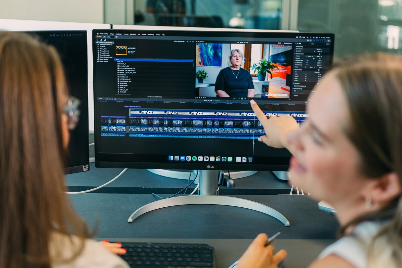Schnitt für Website, Ads oder Social Media