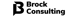 Logo von Brock Consulting mit stilisiertem B-Symbol
