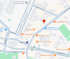 Google Maps Karte von Berlin mit markiertem Standort für die Praxis für Psychotherapie von Ben Jackson.