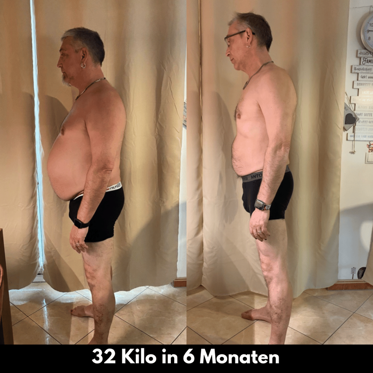 32 Kilo in 6 Monaten
