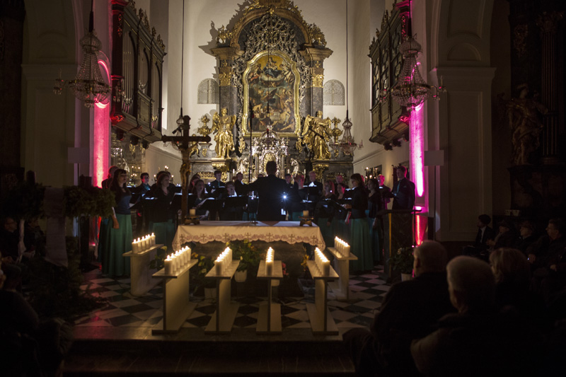 Vocalforum Graz at the opening concert Sound of Miracles, Voices of Spirit 2014, Graz
