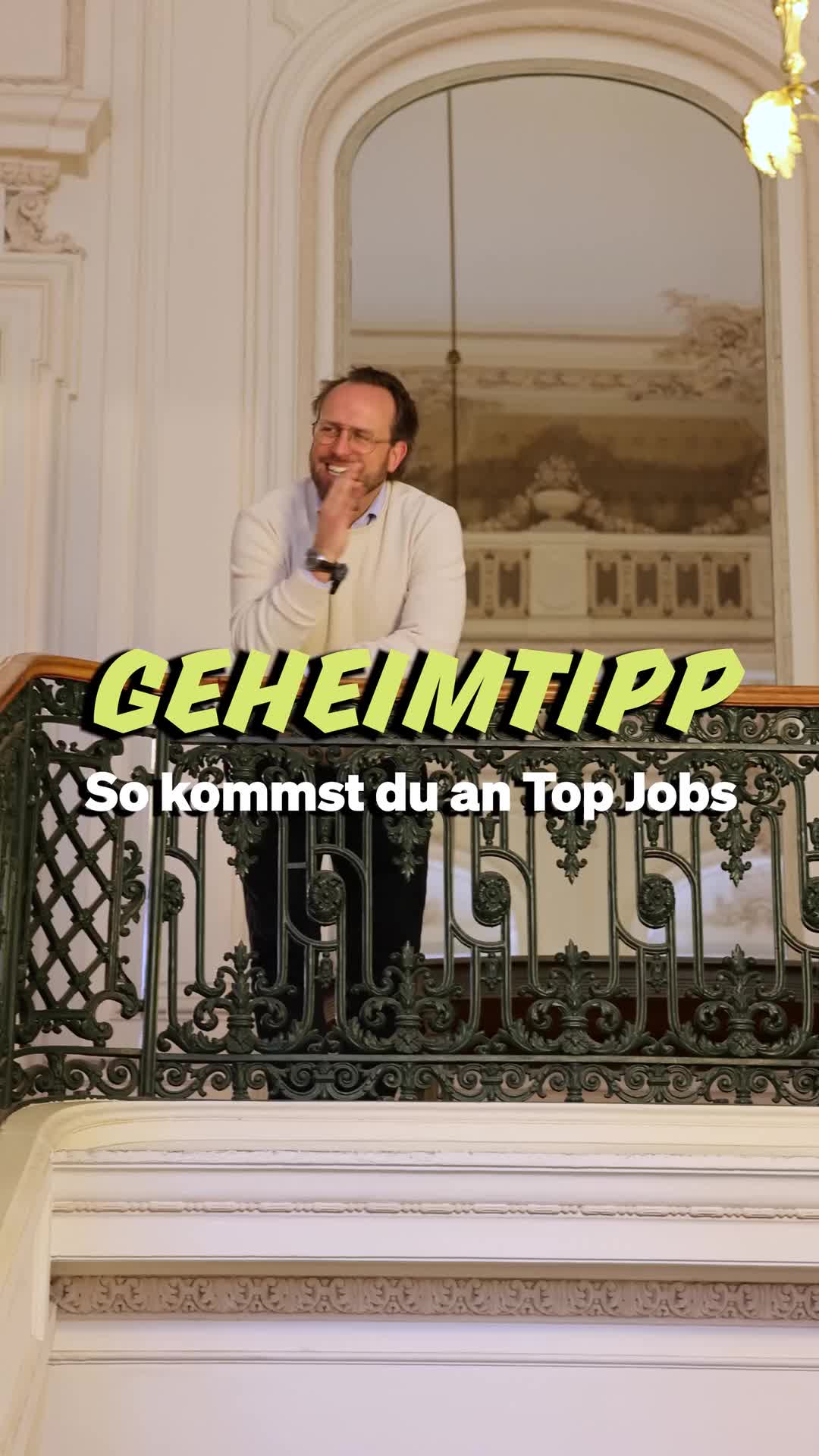 Standbild aus dem Video über Karrierechancen nach dem Studium in Budapest