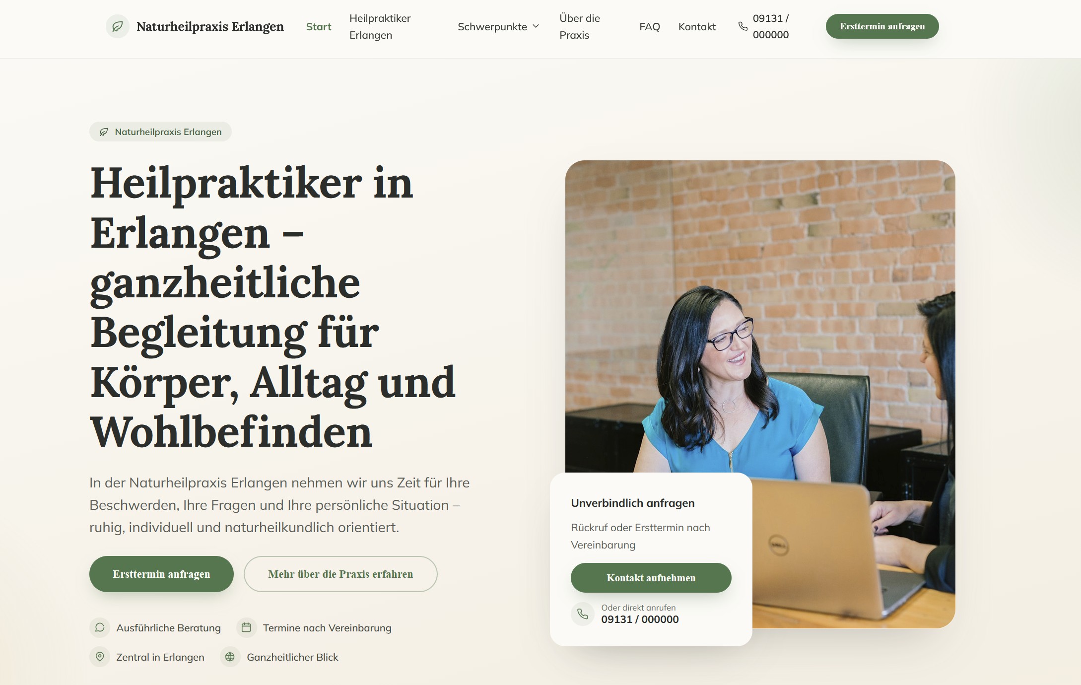 Webseiten-Vorschau Desktop