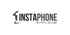 Logo von Instaphone mit dem Slogan „Your Phone, Your Style“.