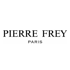 Pierre Frey Paris Logo in schwarzer Schrift auf weißem Hintergrund.