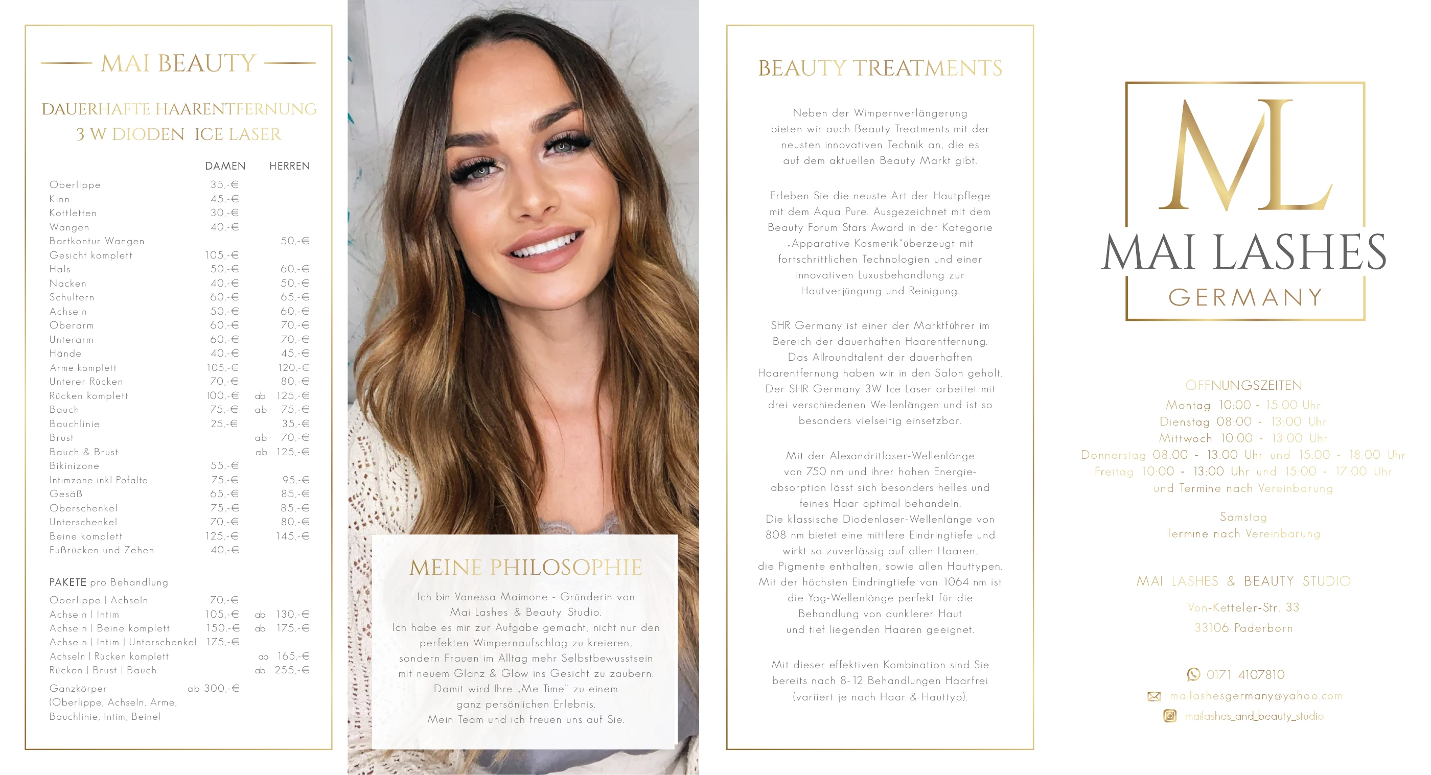 Mai Lashes Preisliste Seite 1