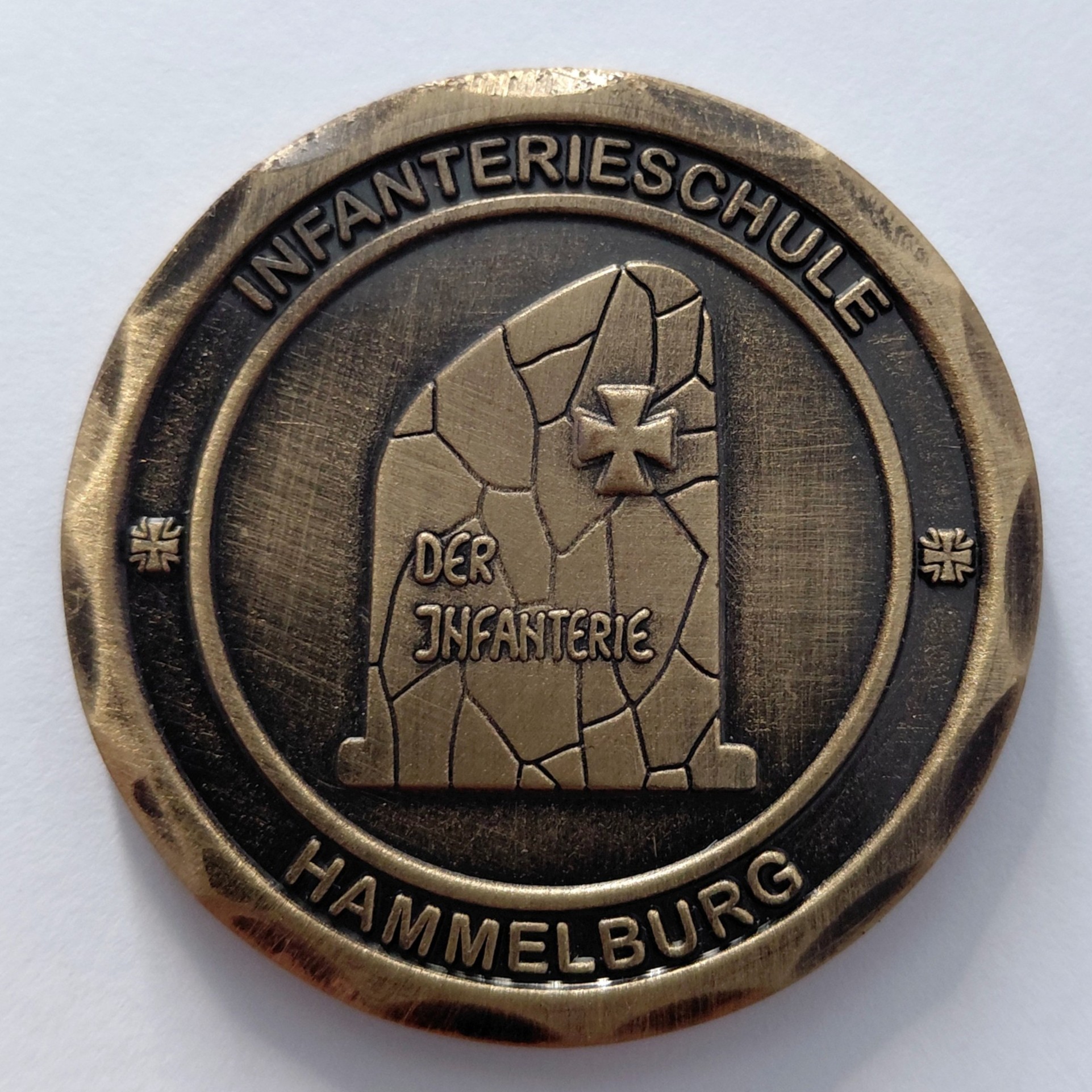- Weiteres Beispiel eines individuell gefertigten Coins