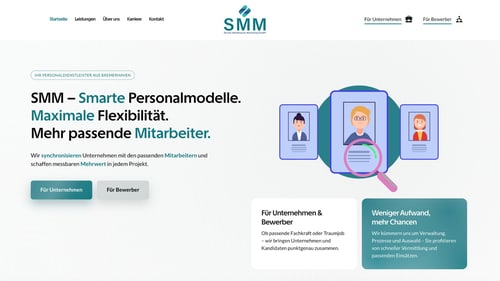 Webdesign Beispiel von Suhrhoff Webdesign