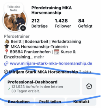 Endlich der Welt mitteilen, wofuer ich stehe