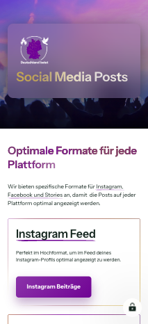 NationalesGebet.de. Mobile 1