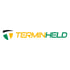 Logo von Terminheld: Ein stilisierter, grün-gelb-schwarzer Schild mit weißem T, gefolgt vom Wort TERMINHELD.