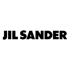 Schwarzer Text "JIL SANDER" auf weißem Hintergrund.