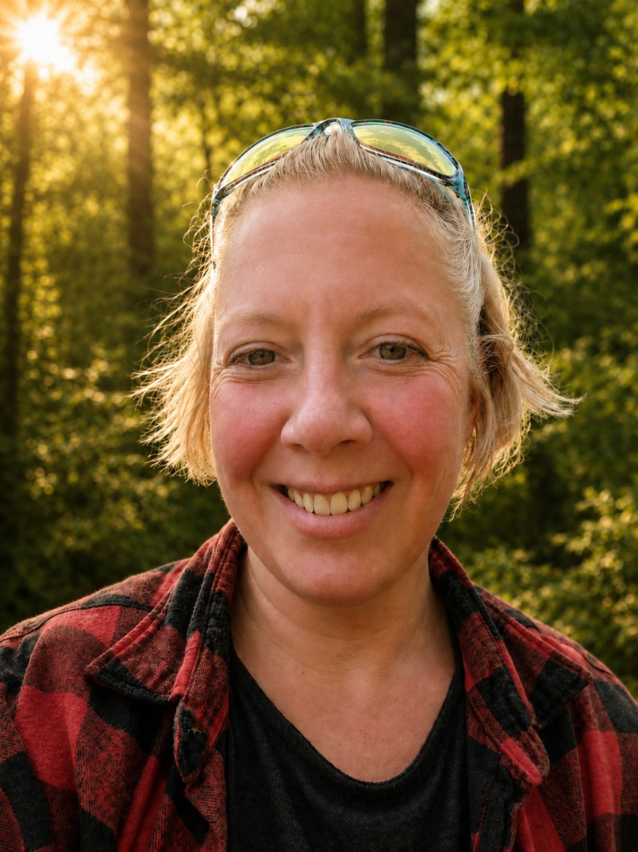 Sabine mit Pferd