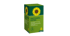 Grüne Verpackung "FRITTIERÖL EXTRA" mit Sonnenblumen-Logo.