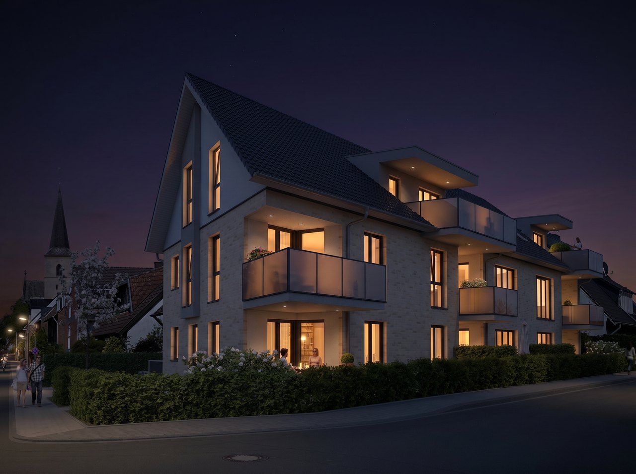 Neubau Deermannstraße, Münster-Amelsbüren – Außenansicht