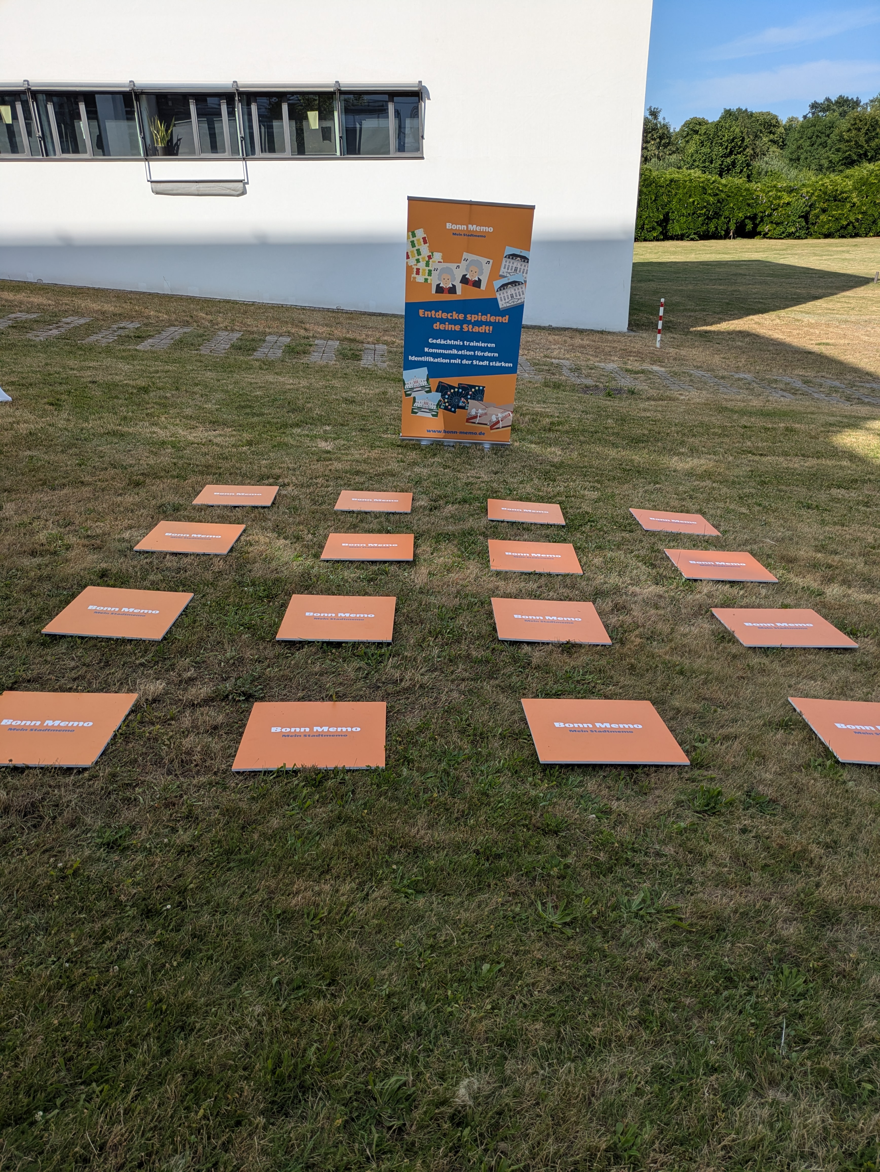 Bonn Memo XXL im Einsatz bei einem Event