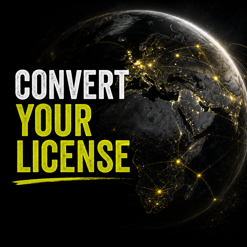 You need the EU License? Than is this the perfect offer for you!  Die Führerscheinumschreibung in einen EU Führerschein, bei uns in der Fahrschule DELTA kein Problem, denn wir sind die Spezialisten für deine Führerscheinumschreibung.