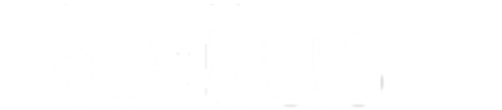 Weißes Re:lius-Logo auf dunkelgrünem Hintergrund.