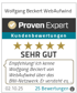 Logo von ProvenExpert – WebAufwind, 5-Sterne-Bewertungen für Webdesign und Kundenservice aus Kempten.