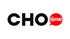 Schwarzes Logo mit den Buchstaben „CHO“ und einem roten Sprechblasen-Symbol mit dem weißen Wort „time“ darin.