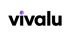 Vivalu-Logo mit schwarzem Text und einem violetten, gekritzelten Punkt über dem ersten "i".
