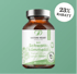 Nature Heart Schwarzkümmelöl Produktbild mit grünem Hintergrund