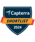 Auszeichnung von Capterra Shortlist für die am besten bewerteten und beliebtesten Softwareprodukte.