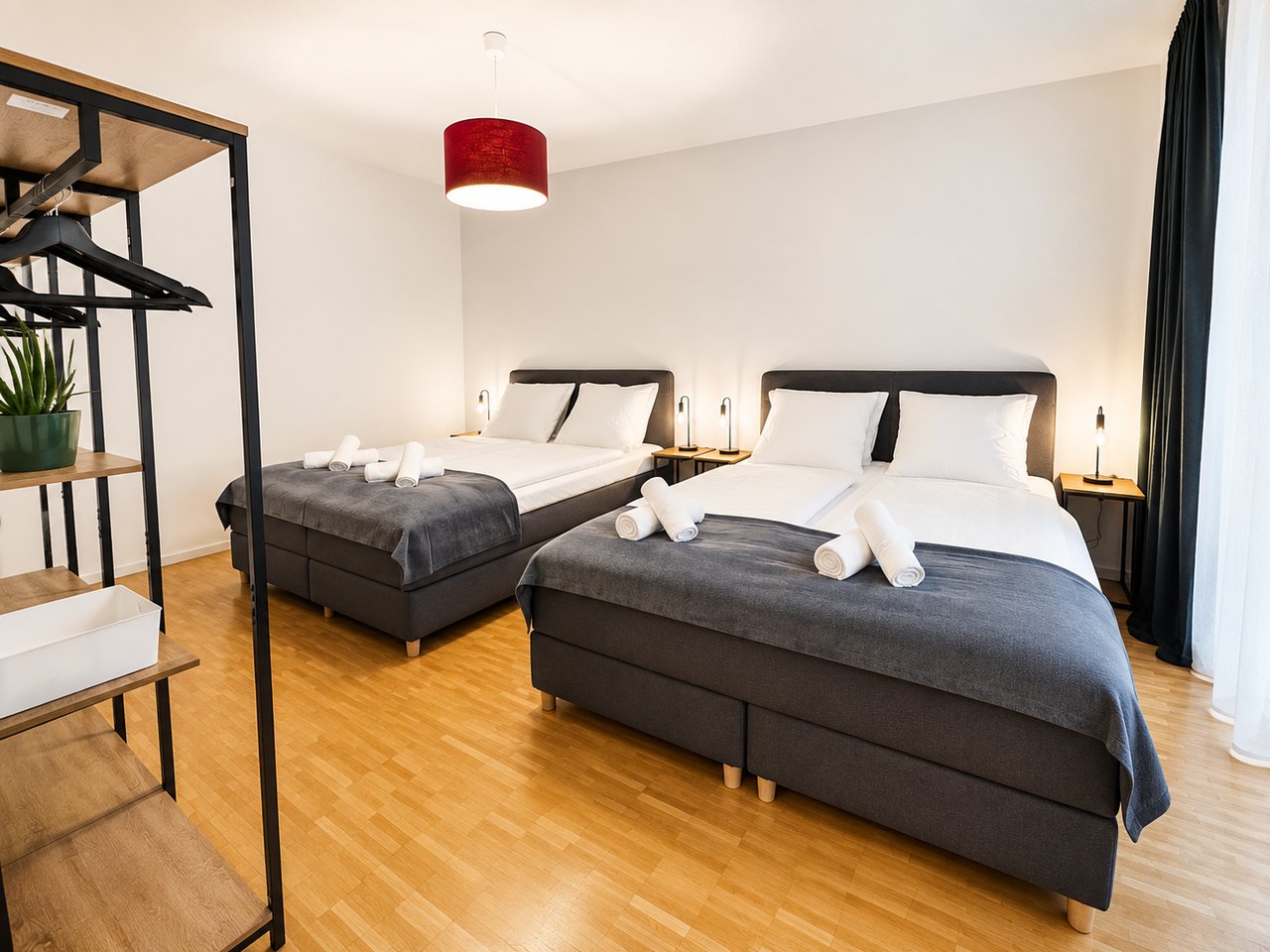 Wohnbereich der Ferienwohnung in Offenbach am Main