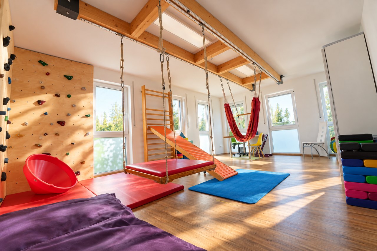 Therapieraum für Ergotherapie