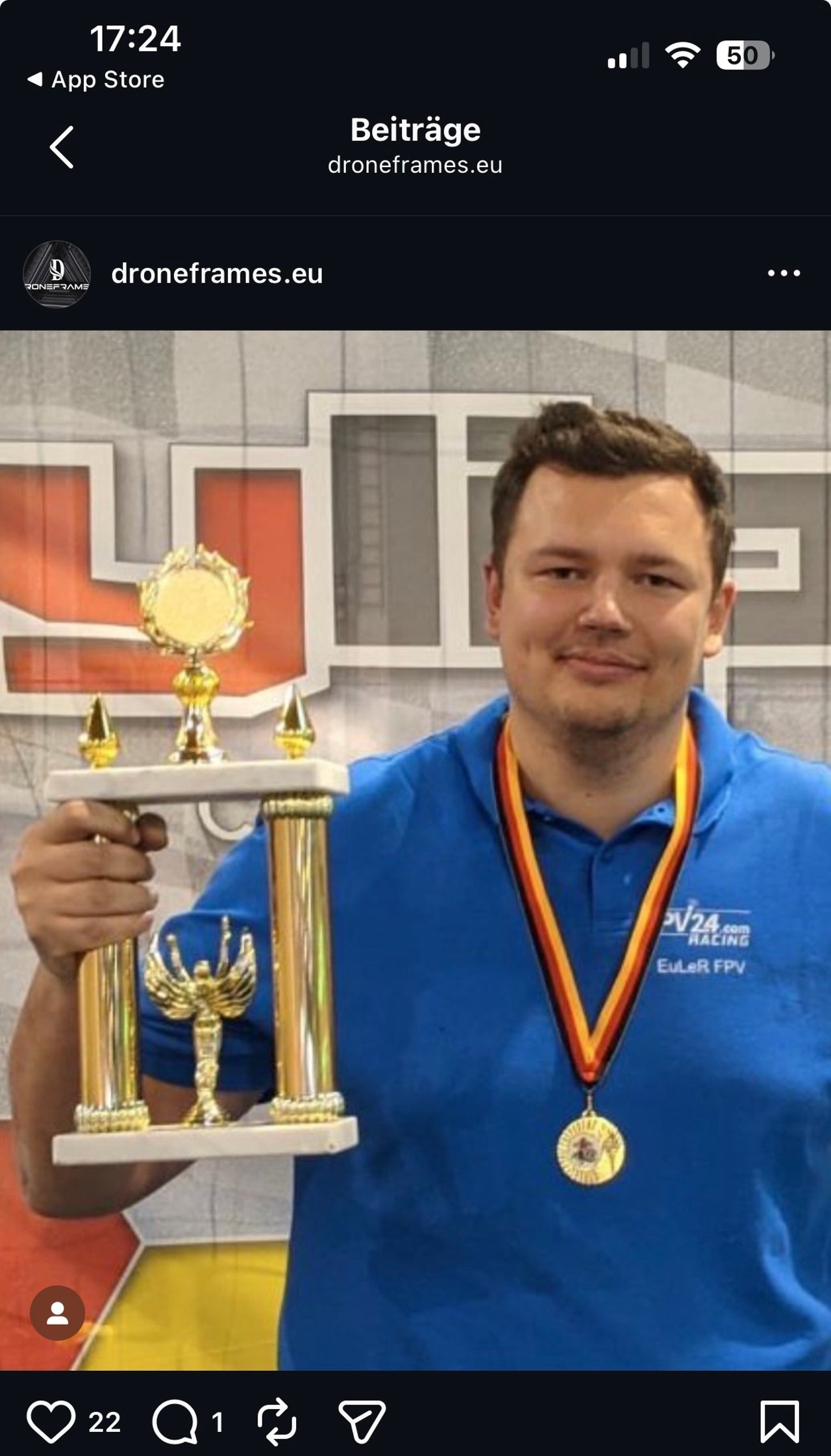 Alex Akra · World Drone Cup 2023 Istanbul · 5th Place