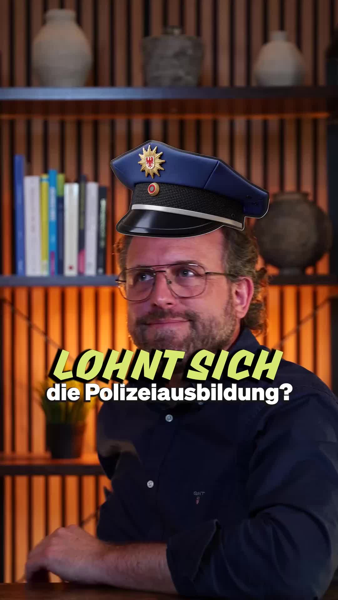 Standbild aus dem Video über die Polizeiausbildung in Brandenburg